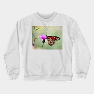 “Monarch’s Floral Snack” Crewneck Sweatshirt